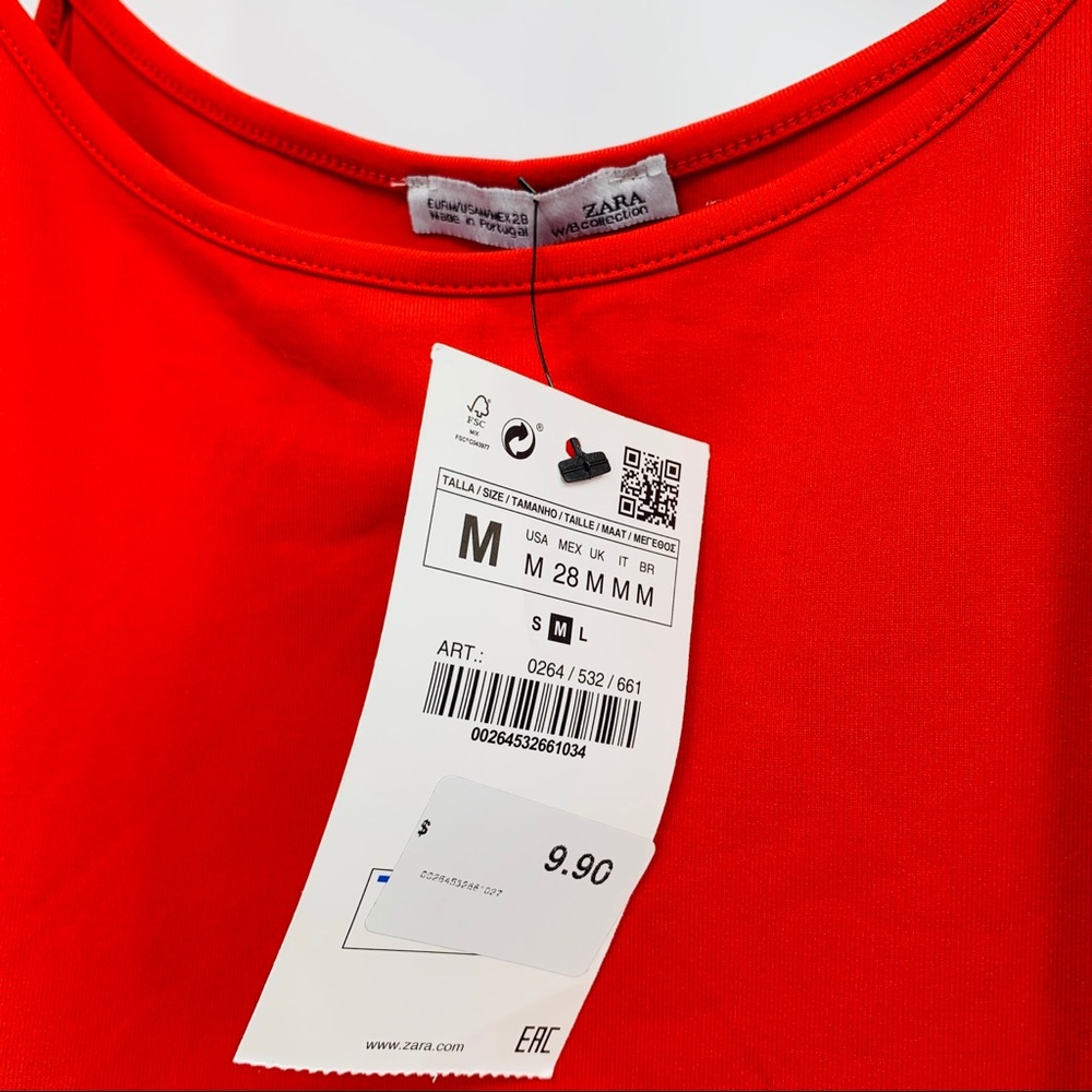 4 for $25 SALE!!!! Zara Spaghetti Strap Tank Top - Picture 7 of 8